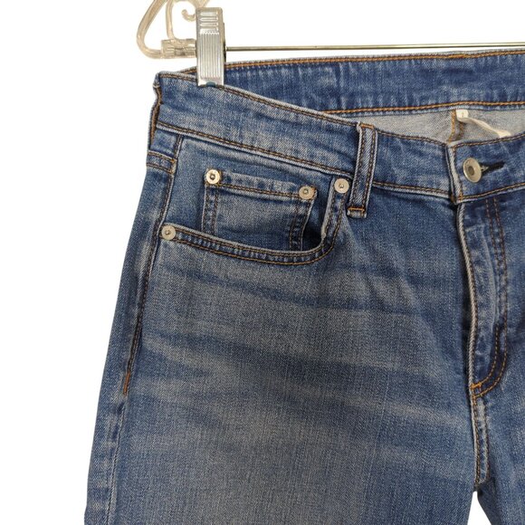 Rag & Bone Dre Low Rise Slim Boyfriend Women Jeans 28 light blue distressed - Picture 4 of 16